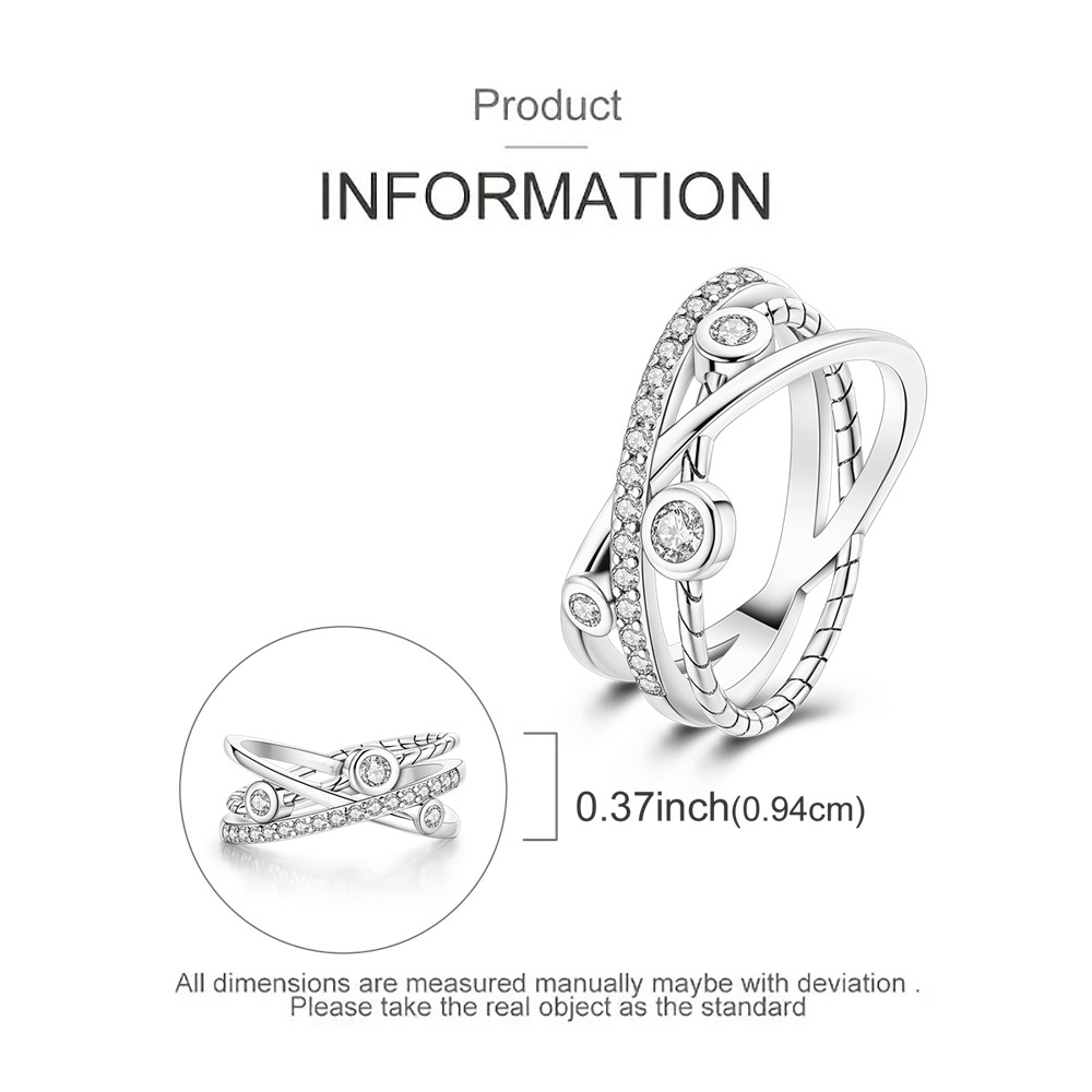 Women's Hypoallergenic Fashion Wide Ring, Elegant Gift